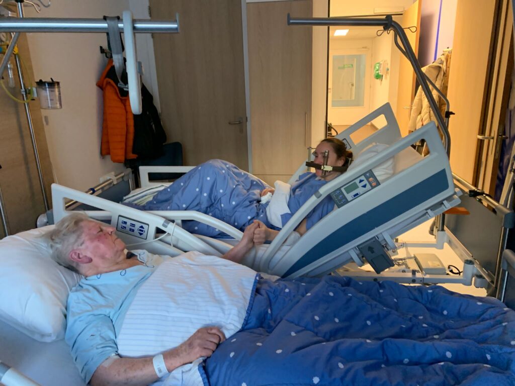 Diepte elektroden operatie Meike Herben-Jacobs